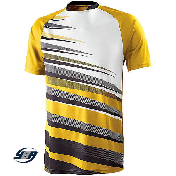 yellow and white jersey